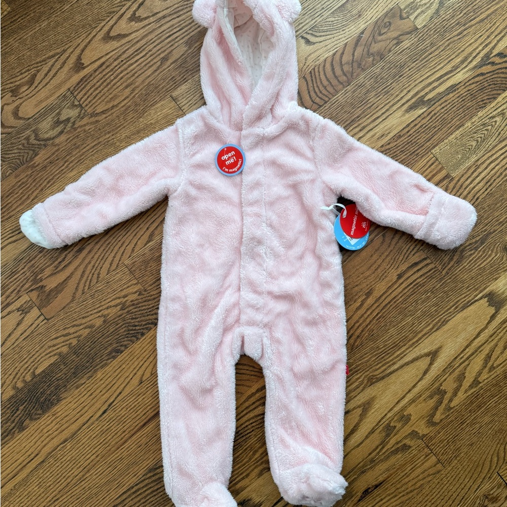 NWT Magnetic Me Pink Baby Fleece
